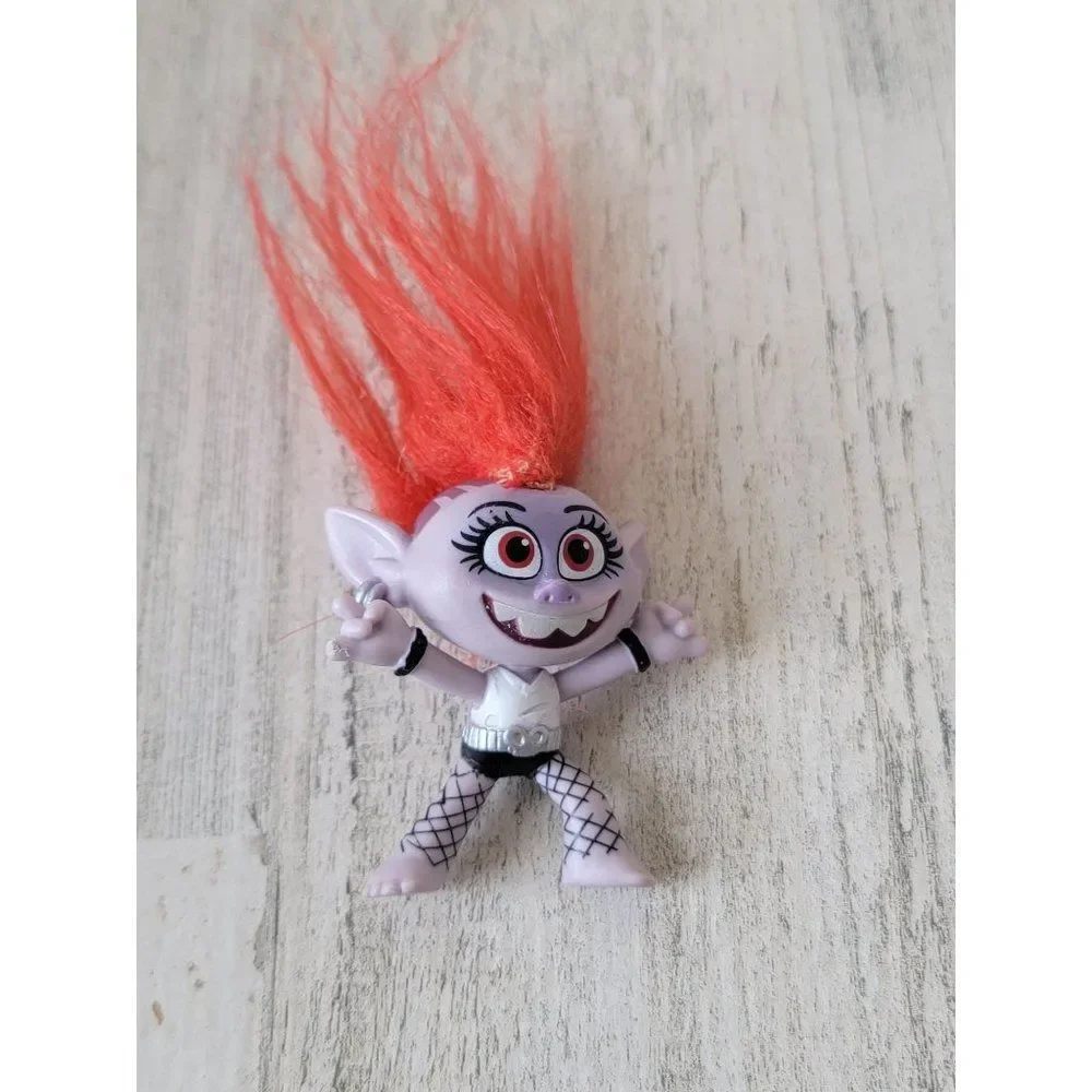DreamWorks Barb tour World trolls‎ peace sign toy figure